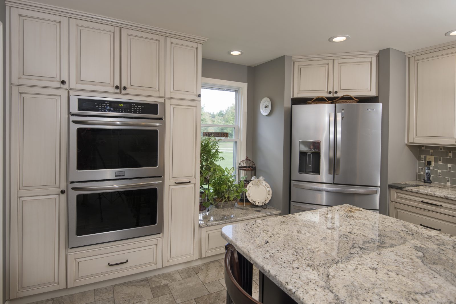Traditional Warm Kitchen Remodel In Amherst Nh